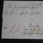 Postgeschichte "Achim", über 130 Belege (viel Vorphila), Einlieferungsscheine