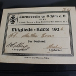 Postgeschichte "Achim", über 130 Belege (viel Vorphila), Einlieferungsscheine