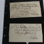 Postgeschichte "Achim", über 130 Belege (viel Vorphila), Einlieferungsscheine