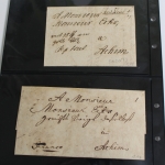 Postgeschichte "Achim", über 130 Belege (viel Vorphila), Einlieferungsscheine