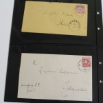 Postgeschichte "Achim", über 130 Belege (viel Vorphila), Einlieferungsscheine