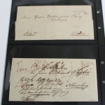 Postgeschichte "Achim", über 130 Belege (viel Vorphila), Einlieferungsscheine