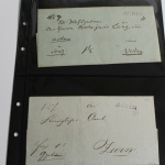 Postgeschichte "Achim", über 130 Belege (viel Vorphila), Einlieferungsscheine