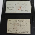 Postgeschichte "Achim", über 130 Belege (viel Vorphila), Einlieferungsscheine