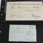 Postgeschichte "Achim", über 130 Belege (viel Vorphila), Einlieferungsscheine