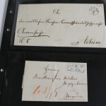 Postgeschichte "Achim", über 130 Belege (viel Vorphila), Einlieferungsscheine