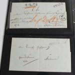 Postgeschichte "Achim", über 130 Belege (viel Vorphila), Einlieferungsscheine