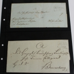 Postgeschichte "Achim", über 130 Belege (viel Vorphila), Einlieferungsscheine