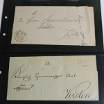 Postgeschichte "Achim", über 130 Belege (viel Vorphila), Einlieferungsscheine