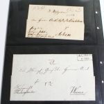 Postgeschichte "Achim", über 130 Belege (viel Vorphila), Einlieferungsscheine