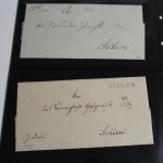 Postgeschichte "Achim", über 130 Belege (viel Vorphila), Einlieferungsscheine