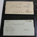 Postgeschichte "Achim", über 130 Belege (viel Vorphila), Einlieferungsscheine