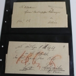 Postgeschichte "Achim", über 130 Belege (viel Vorphila), Einlieferungsscheine