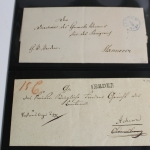 Postgeschichte "Achim", über 130 Belege (viel Vorphila), Einlieferungsscheine