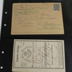 Postgeschichte "Achim", über 130 Belege (viel Vorphila), Einlieferungsscheine