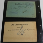 Postgeschichte "Achim", über 130 Belege (viel Vorphila), Einlieferungsscheine