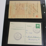 Postgeschichte "Achim", über 130 Belege (viel Vorphila), Einlieferungsscheine