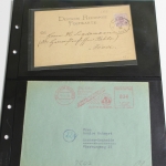 Postgeschichte "Achim", über 130 Belege (viel Vorphila), Einlieferungsscheine