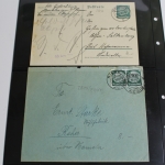 Postgeschichte "Achim", über 130 Belege (viel Vorphila), Einlieferungsscheine