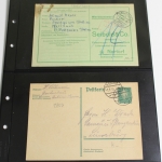 Postgeschichte "Achim", über 130 Belege (viel Vorphila), Einlieferungsscheine