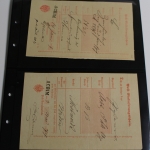 Postgeschichte "Achim", über 130 Belege (viel Vorphila), Einlieferungsscheine