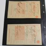 Postgeschichte "Achim", über 130 Belege (viel Vorphila), Einlieferungsscheine