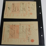 Postgeschichte "Achim", über 130 Belege (viel Vorphila), Einlieferungsscheine