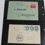 Postgeschichte "Achim", über 130 Belege (viel Vorphila), Einlieferungsscheine