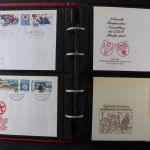 DDR, Ersttagsbriefe, Belege und Ganzsachen in 4 Alben