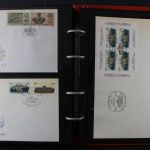 DDR, Ersttagsbriefe, Belege und Ganzsachen in 4 Alben