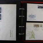 DDR, Ersttagsbriefe, Belege und Ganzsachen in 4 Alben