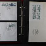 DDR, Ersttagsbriefe, Belege und Ganzsachen in 4 Alben