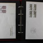 DDR, Ersttagsbriefe, Belege und Ganzsachen in 4 Alben