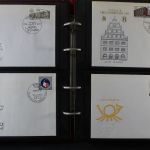 DDR, Ersttagsbriefe, Belege und Ganzsachen in 4 Alben