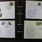 DDR, Ersttagsbriefe, Belege und Ganzsachen in 4 Alben
