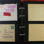 DDR, Ersttagsbriefe, Belege und Ganzsachen in 4 Alben