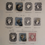 Portugal ca. 1855-1928, gestempelte Sammlung mit guten Ausgaben