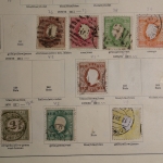 Portugal ca. 1855-1928, gestempelte Sammlung mit guten Ausgaben