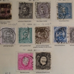 Portugal ca. 1855-1928, gestempelte Sammlung mit guten Ausgaben