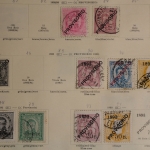 Portugal ca. 1855-1928, gestempelte Sammlung mit guten Ausgaben