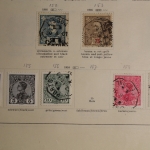 Portugal ca. 1855-1928, gestempelte Sammlung mit guten Ausgaben