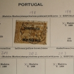 Portugal ca. 1855-1928, gestempelte Sammlung mit guten Ausgaben