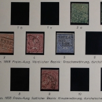 Norddeutscher Postbezirk 1868-1870, gestempelte Sammlung