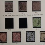 Norddeutscher Postbezirk 1868-1870, gestempelte Sammlung