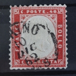 Italien, MiNr. 11, gestempelt