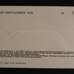 Berlin, MiNr. H-Blatt 21, Tagesstempel Berlin, Brief