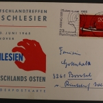 Hannover, Deutschlandtreffen der Schlesier, 11.-13. Juni 1965