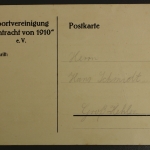 Celle, Sportvereinigung "Eintracht von 1910" e.V., Einladung 1930