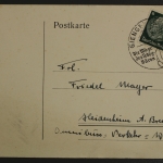 Giengen / Brenz, Sonderstempel "Die Wiege des Teddy-Bären", ca. 1936-1939