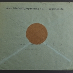 Deutsches Reich, MiNr. 872, überfrankierter Bedarfsbrief